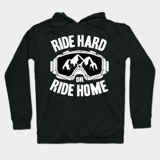 Ride Hard Or Ride Home Downhill Mountainbike MTB Hoodie